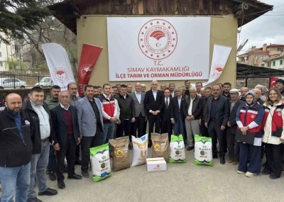 Simav&rsquo;da &ccedil;ift&ccedil;ilere y&uuml;zde 75 hibeli tohum desteği

