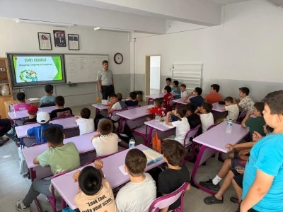 Simav’da Yaz Kur’an Kurslarında mahremiyet eğitimi
