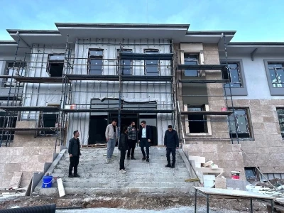 Simav İlçe Jandarma Komutanlığı hizmet binasında sona yaklaşıldı
