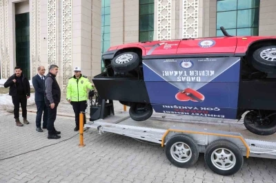 Sim&uuml;lasyon aracıyla emniyet kemeri kullanımının &ouml;nemi anlatılacak
