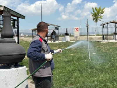 Sincan Belediyesinden yaz aylarına &ouml;zel ila&ccedil;lama
