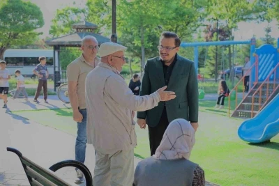 Sincan&rsquo;da parklar yenileniyor
