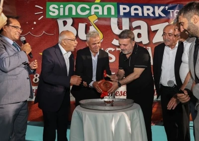Sincan Park’ta Yaz Festivali coşkusu

