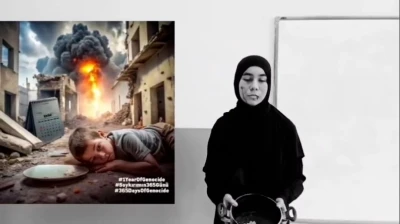 Sındırgı’da öğrencilerden anlamlı Gazze mesajı
