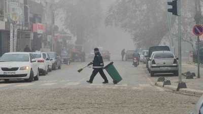 Sındırgı’yı sis sürücüleri zorladı
