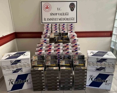 Sinop emniyetinden kaçakçılık ve uyuşturucuya eş zamanlı darbe
