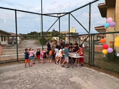 Sinop&rsquo;ta &ccedil;ocuklar a&ccedil;ık hava sinemasında buluştu
