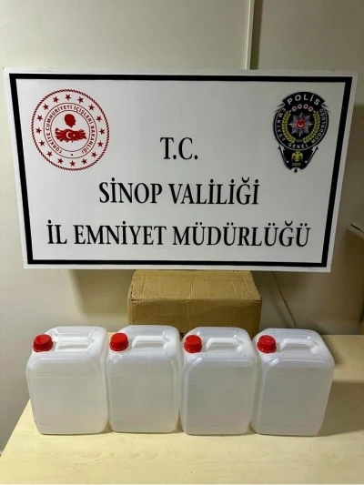 Sinop’ta kaçakçılığa darbe: Binlerce makaron ve kaçak alkol ele geçirildi
