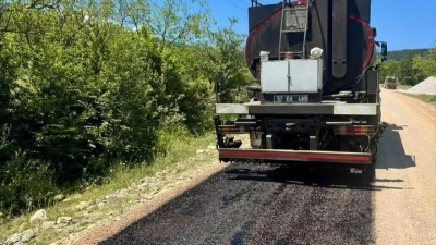 Sinop&rsquo;ta k&ouml;y yolları yenileniyor
