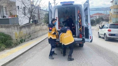 Sinop&rsquo;ta motosiklet kazası: 1 yaralı
