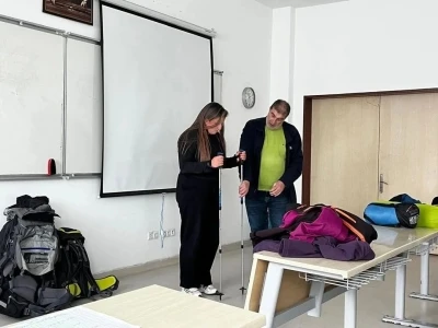 Sinop&rsquo;ta &ouml;ğrenciler doğa sporlarında g&uuml;venlik bilinci kazandı
