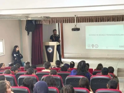 Sinop&rsquo;ta &ouml;ğrencilere siber farkındalık eğitimi
