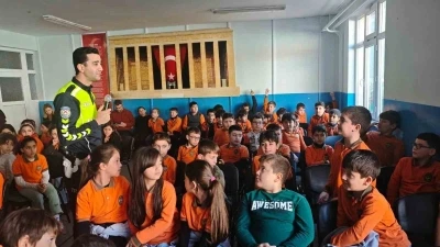 Sinop&rsquo;ta &ouml;ğrencilere trafik eğitimi
