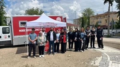 Sinop&rsquo;ta sosyal hizmetler sahaya indi: Mobil ara&ccedil;la yerinde destek
