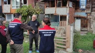 Sinop’ta üreticinin sorunlarına yerinde tespit
