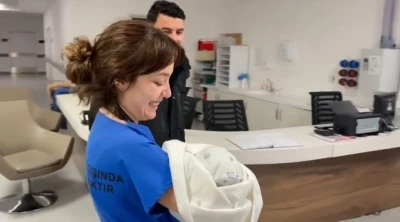 Sinop&rsquo;ta yeni yılın ilk bebeği
