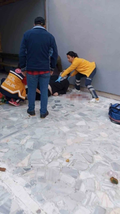 Sinop’ta yüksekten düşen genç yaralandı
