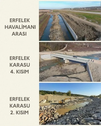 Sinop’taki taşkın kontrol yatırımları
