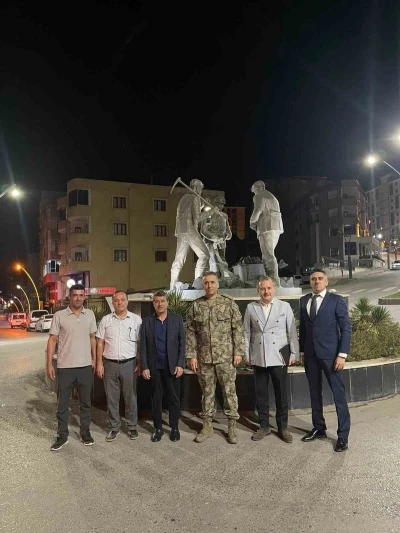 Şırnak Emniyet Müdürü Sazak, gece denetimine çıktı
