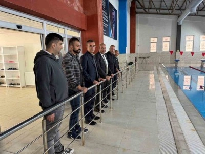 Şırnak Gençlik ve Spor İl Müdürü, Uludere’deki tesislerde incelemelerde bulundu