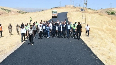 Şırnak'ta 150 kilometrelik k&ouml;y yolu asfaltlama seferberliği başladı