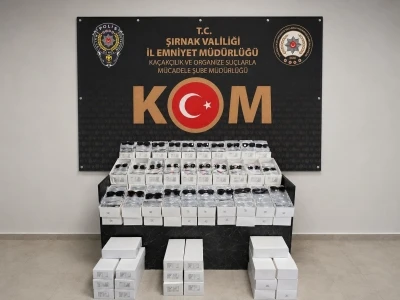 Şırnak&rsquo;ta 5 milyon 700 bin liralık ka&ccedil;ak g&ouml;zl&uuml;k operasyonu: 1 tutuklama
