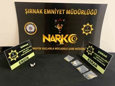 Şırnak’ta asayiş, kaçakçılık ve narkotik operasyonu: 4 tutuklama
