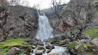 Şırnak&rsquo;ta baharla birlikte şelaleler coştu
