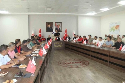 Şırnak’ta deprem tatbikatı toplantısı
