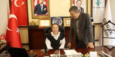 Şırnak&rsquo;ta engelli &ccedil;ocuğun başkanlık hayali ger&ccedil;ek oldu