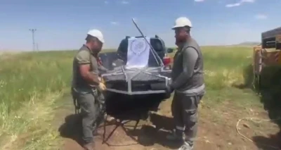 Şırnak&rsquo;ta g&ouml;&ccedil; yolundaki leyleklere g&uuml;venli yuva
