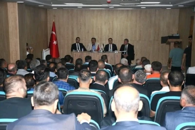 Şırnak’ta muhtarlarla istişare toplantısı yapıldı
