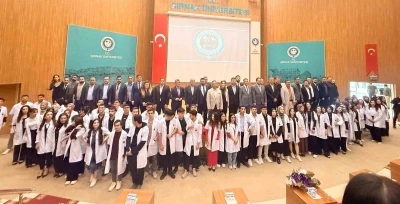Şırnak’ta sağlık öğrencileri beyaz önlüklerini giydi

