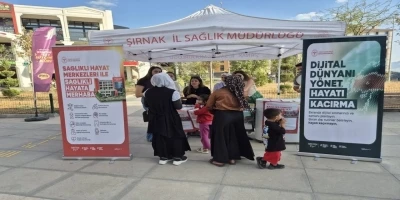 Şırnak’ta sağlıklı hayata merhaba etkinliği
