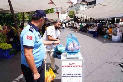 Şişli Belediyesi’nden ilçedeki pazar yerlerine yönelik denetim
