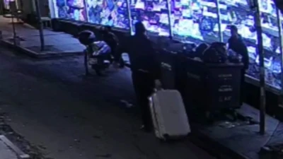 Şişli&rsquo;deki dehşete ilişkin g&ouml;r&uuml;nt&uuml;ler ortaya &ccedil;ıktı: Cesedi valizde b&ouml;yle taşımışlar
