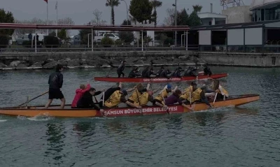 Sisli havaya rağmen kıyasıya rekabet: Dragon Boat Ligi&rsquo;nde Mart heyecanı
