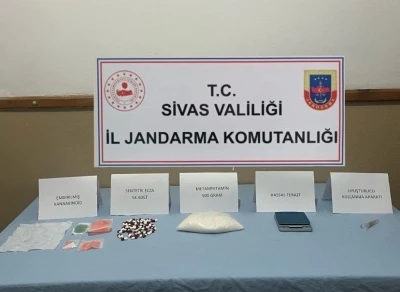Sivas’ın 2 ilçesinde uyuşturucu operasyonu: 1 kişi tutuklandı
