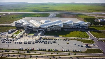 Sivas Nuri Demirağ Havalimanı ilk &ccedil;eyrekte 107 bin kişiye hizmet verdi
