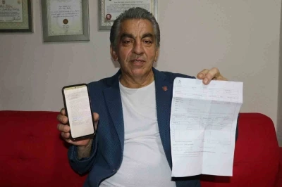 Sivas’ta gazeteci Abdullah Yiğit, hiç gitmediği turistik bölgelerde trafik cezası yedi
