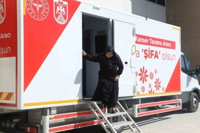 Sivas’ta mobil kanser tarama aracı sayesinde erken tanı oranı artıyor
