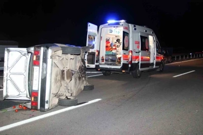 Sivas’ta zincirleme trafik kazası: 1’i ağır 10 yaralı
