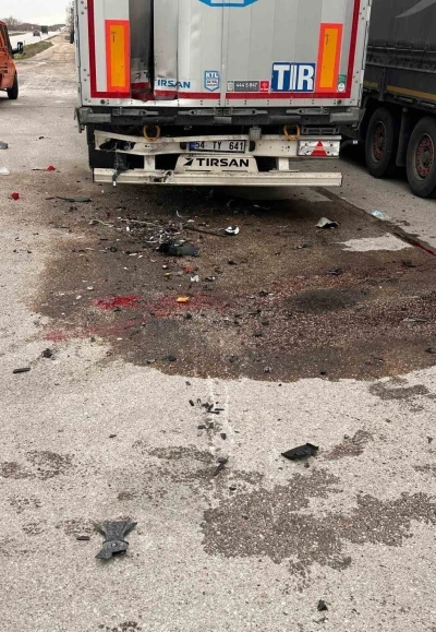 Sivrihisar&rsquo;da motosiklet kazası: 1 &ouml;l&uuml;
