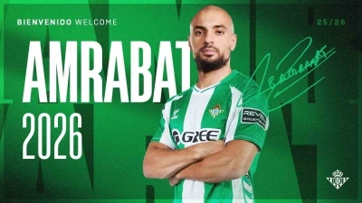 Sofyan Amrabat, Real Betis’te
