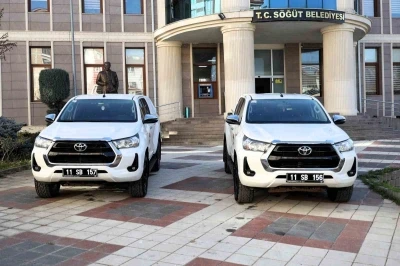 S&ouml;ğ&uuml;t Belediyesi ara&ccedil; filosunu g&uuml;&ccedil;lendirdi
