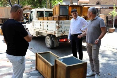 Söğüt’te çevre düzenlemesi sürüyor
