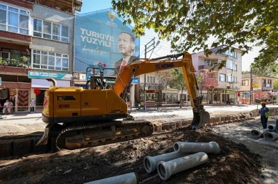 Söğütlü’nün altyapı yatırımında çalışmalar hız kazandı

