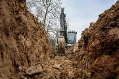 S&ouml;ğ&uuml;tl&uuml;&rsquo;ye 8 kilometrelik i&ccedil;me suyu altyapısı yenileme &ccedil;alışması
