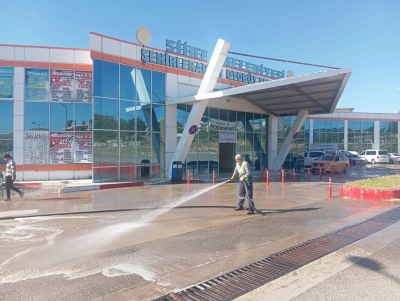 Sokaklar Dezenfekte Ediliyor