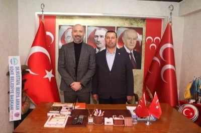 Söke Belediye Başkanı Arıkan, MHP İlçe Teşkilatı ile bir araya geldi
